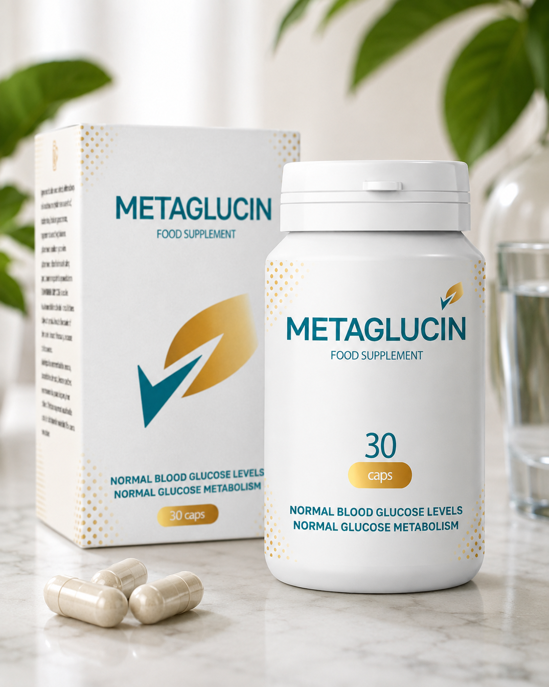 Metaglucin csomagolás — 30 kapszula